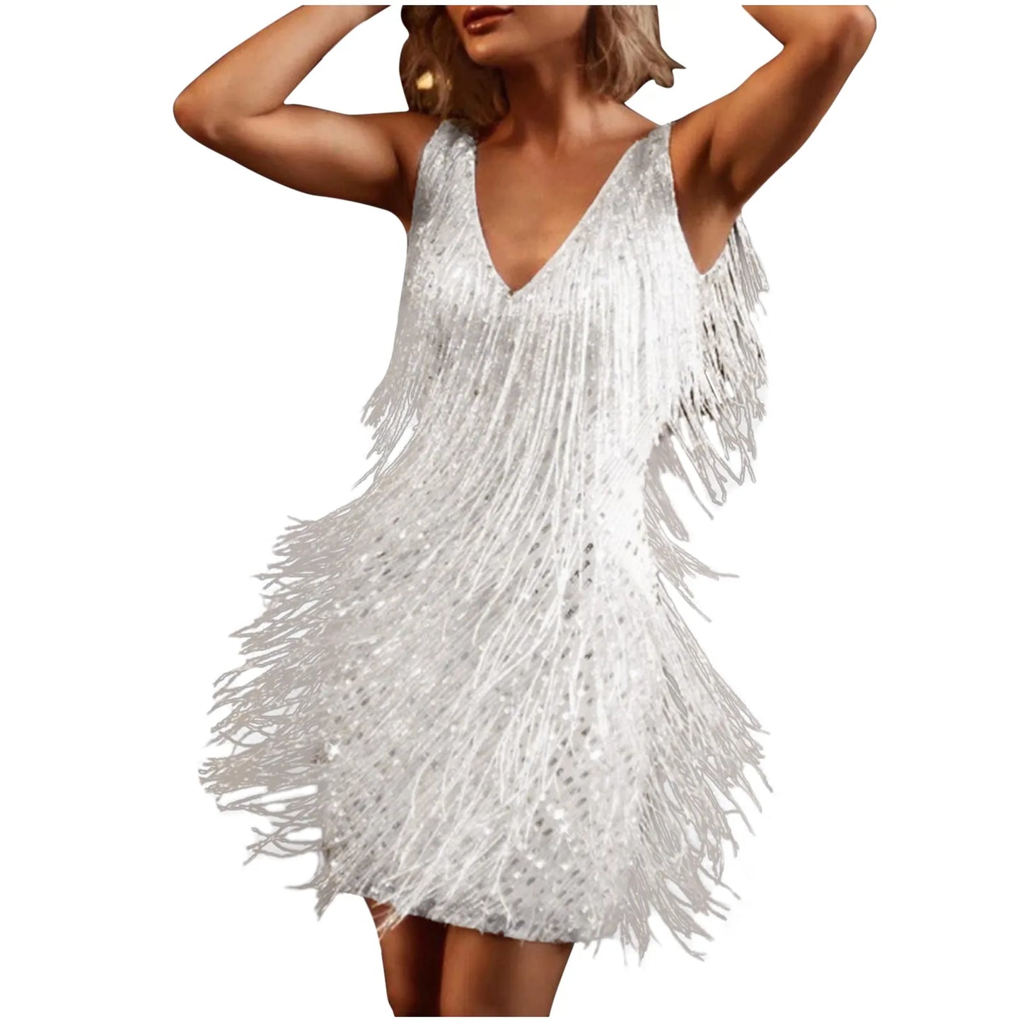 Women Fringe Dress
