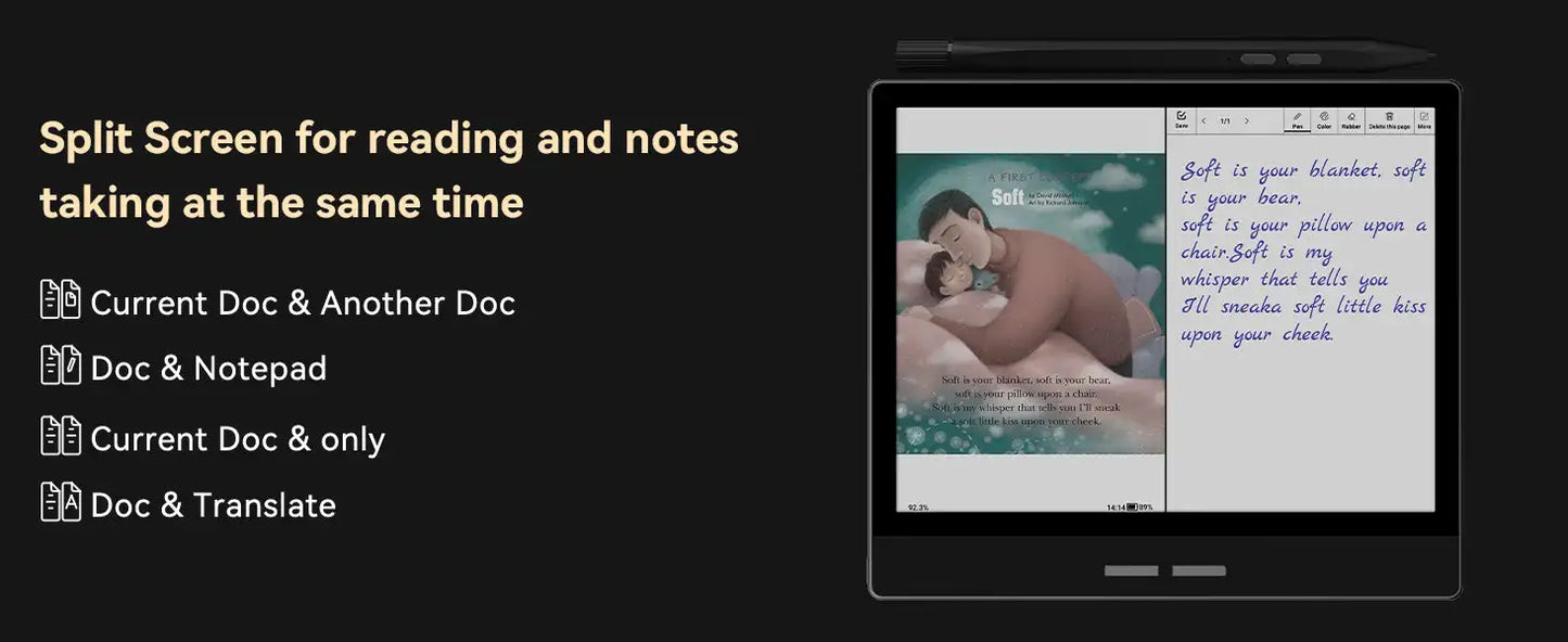 7'' Color Eink Epaper Notebook