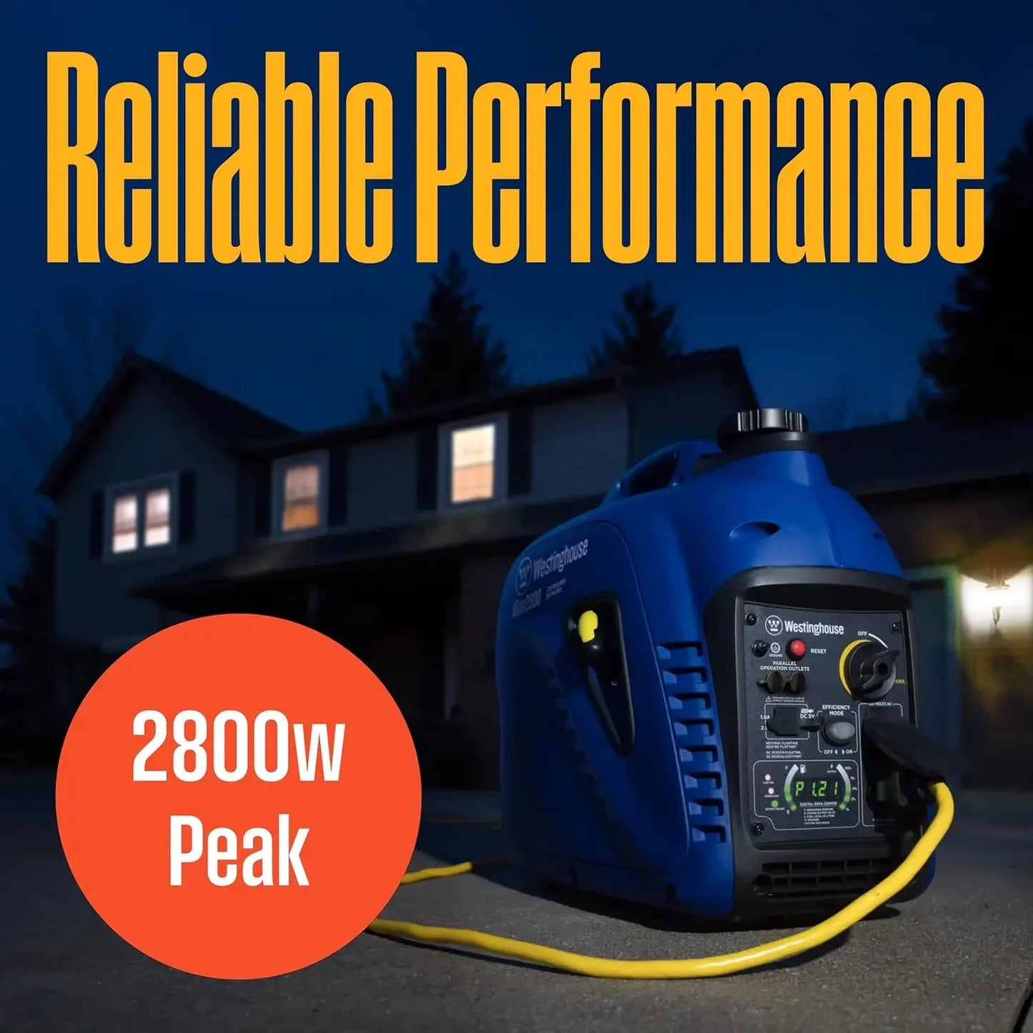2800 Watt Outdoor Portable Inverter & Generator