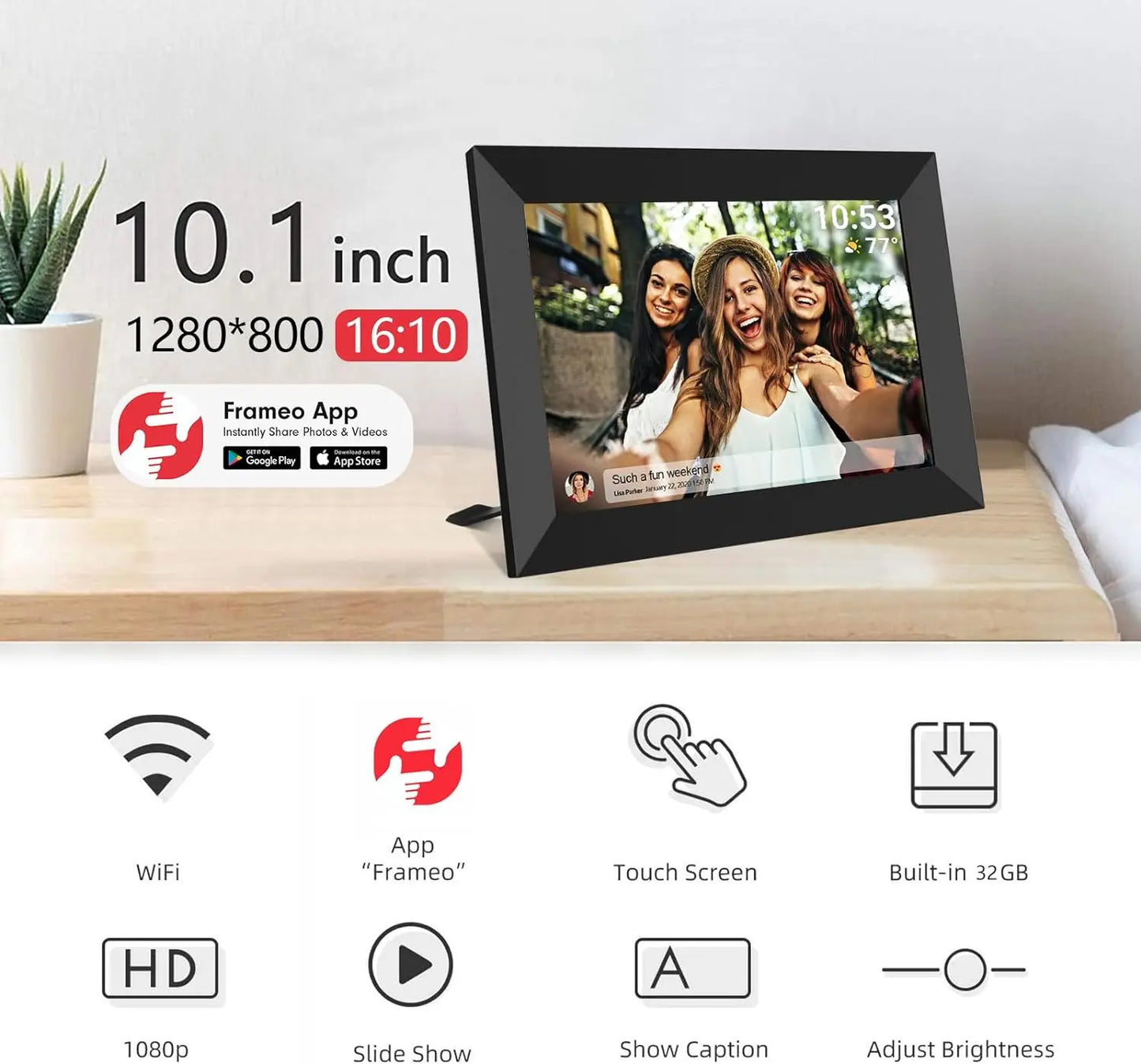 10.1" Digital Photo Frame