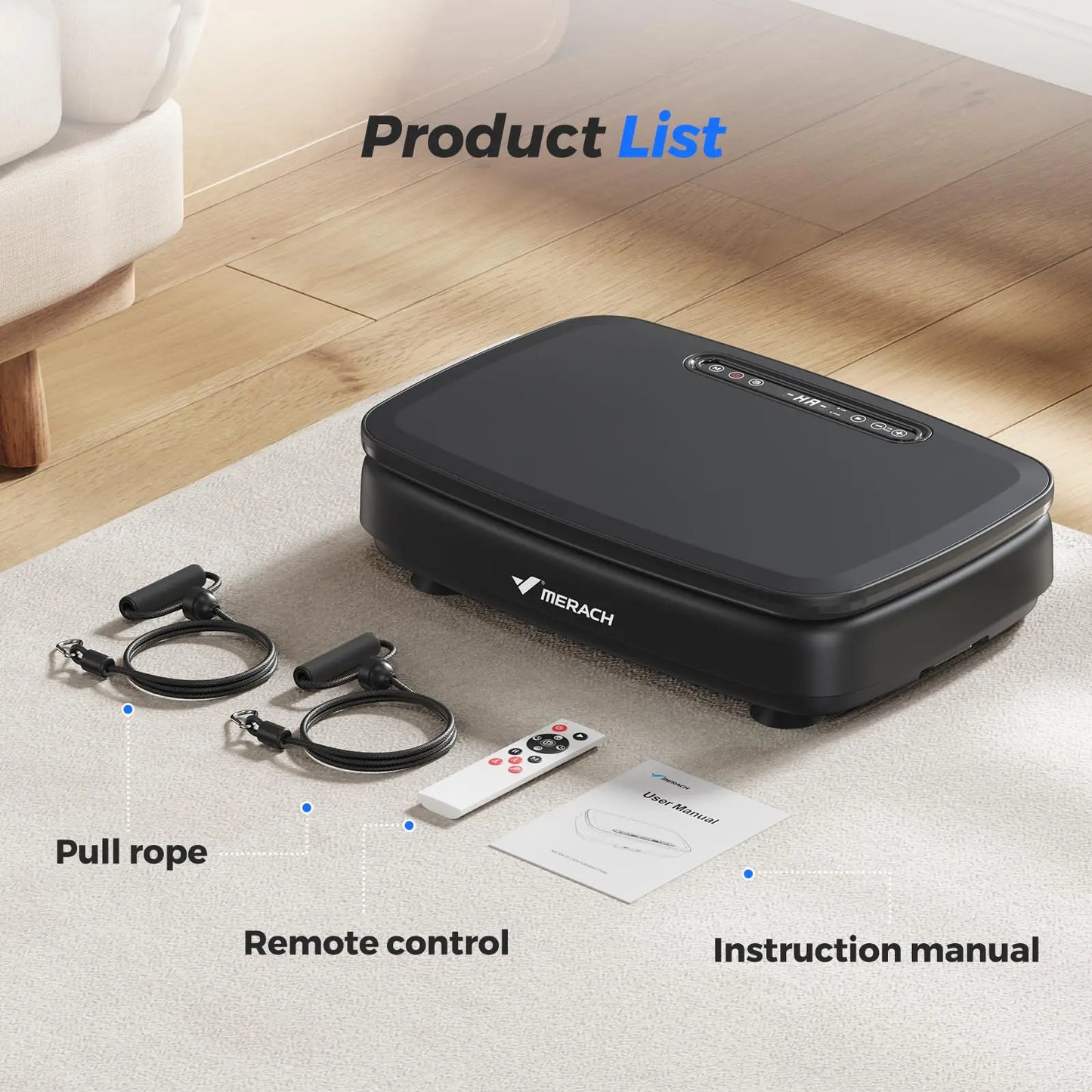 Whole Body Vibration Plate