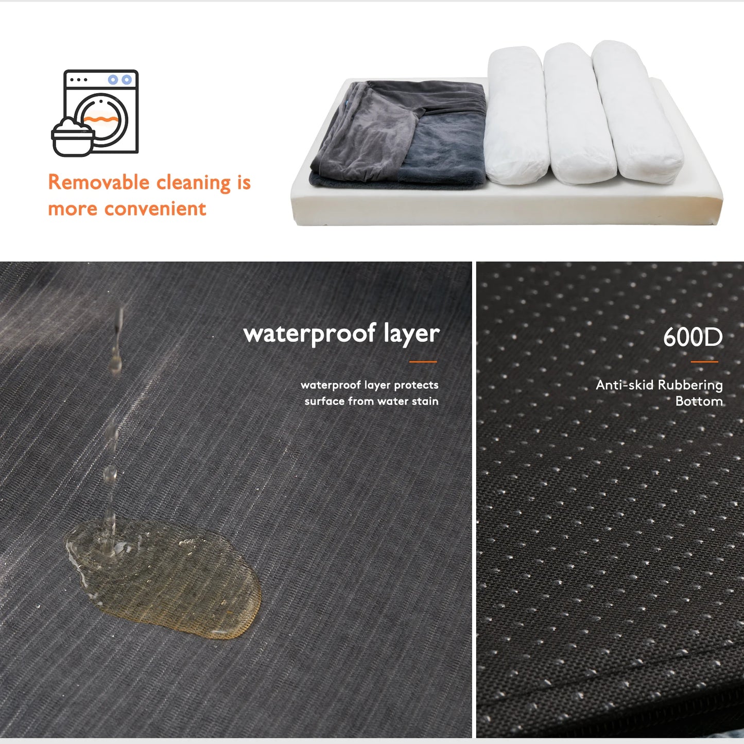 Large Orthopedic Dog Bed