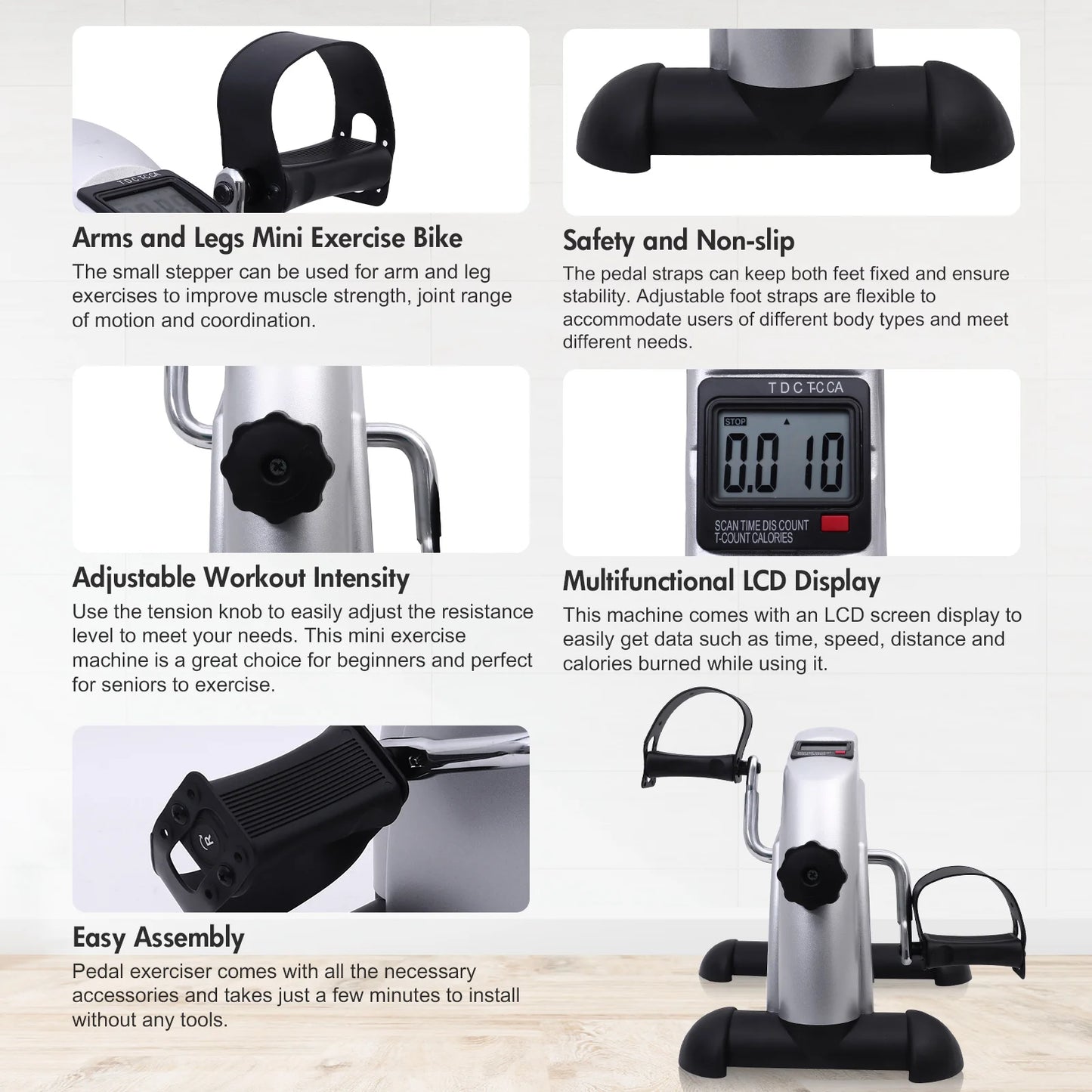 Mini Pedal Exercise Bike