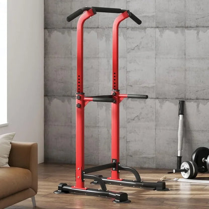 Power Tower Dip Station Pull Up Bar