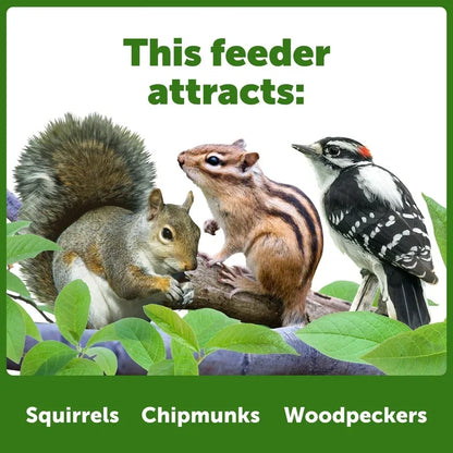 Red Cedar Squirrel Feeder