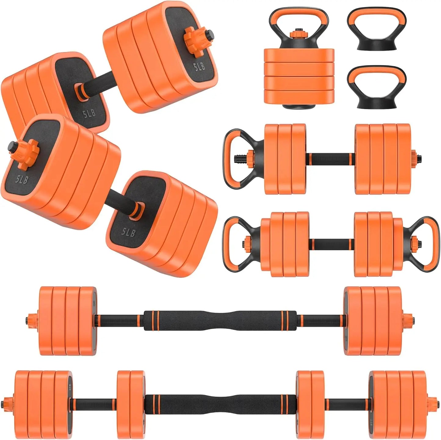 4 in1 Dumbbells Set for Home Gym