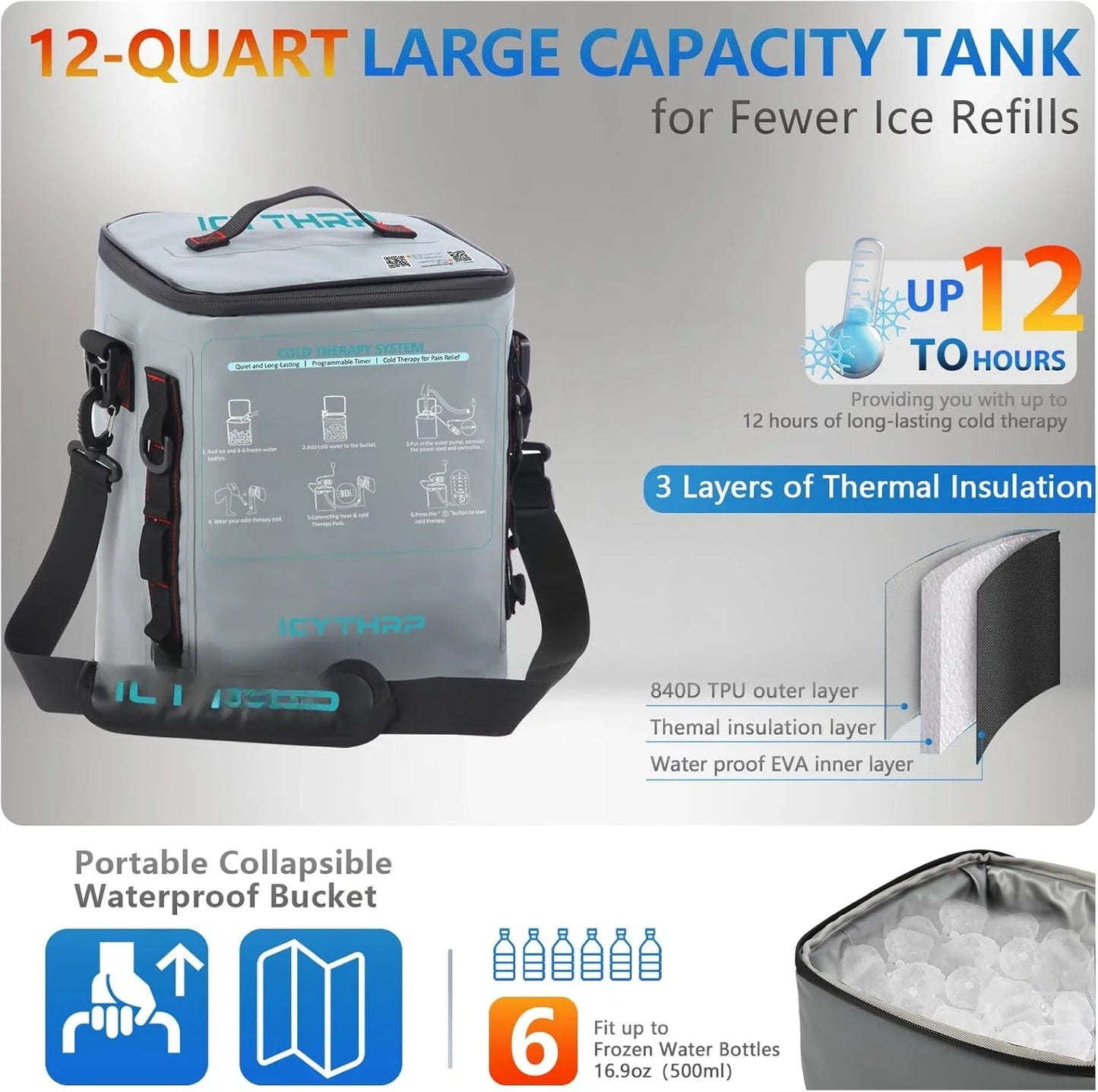 Cold Therapy Machine with Programmable Timer