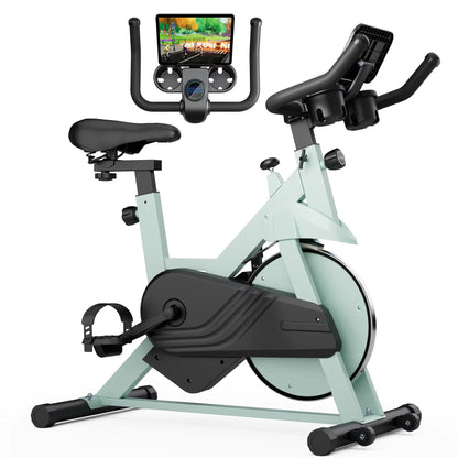32-Level Magnetic Resistance Stationary Bikes for Home, Low Noise Workout Cycling Bike for Home