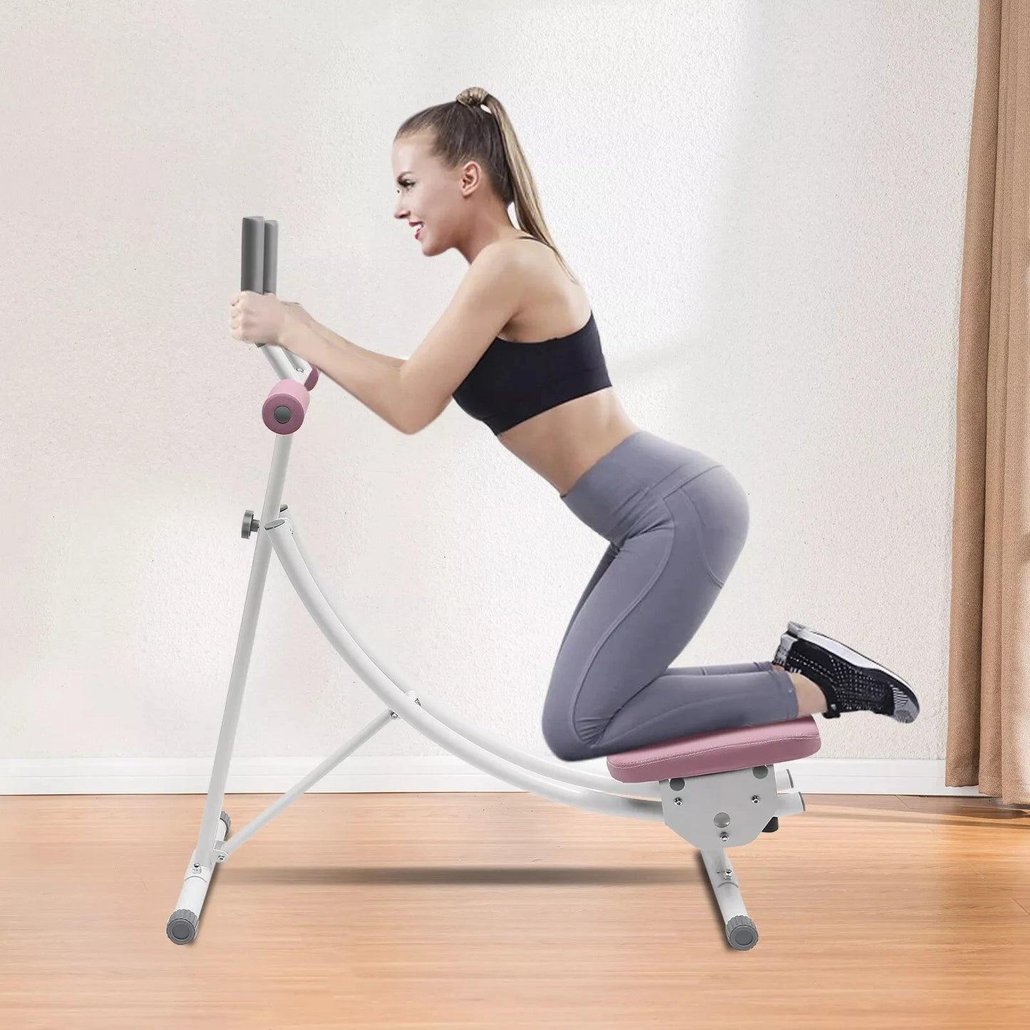 Dual-Track Abdominal Trainer