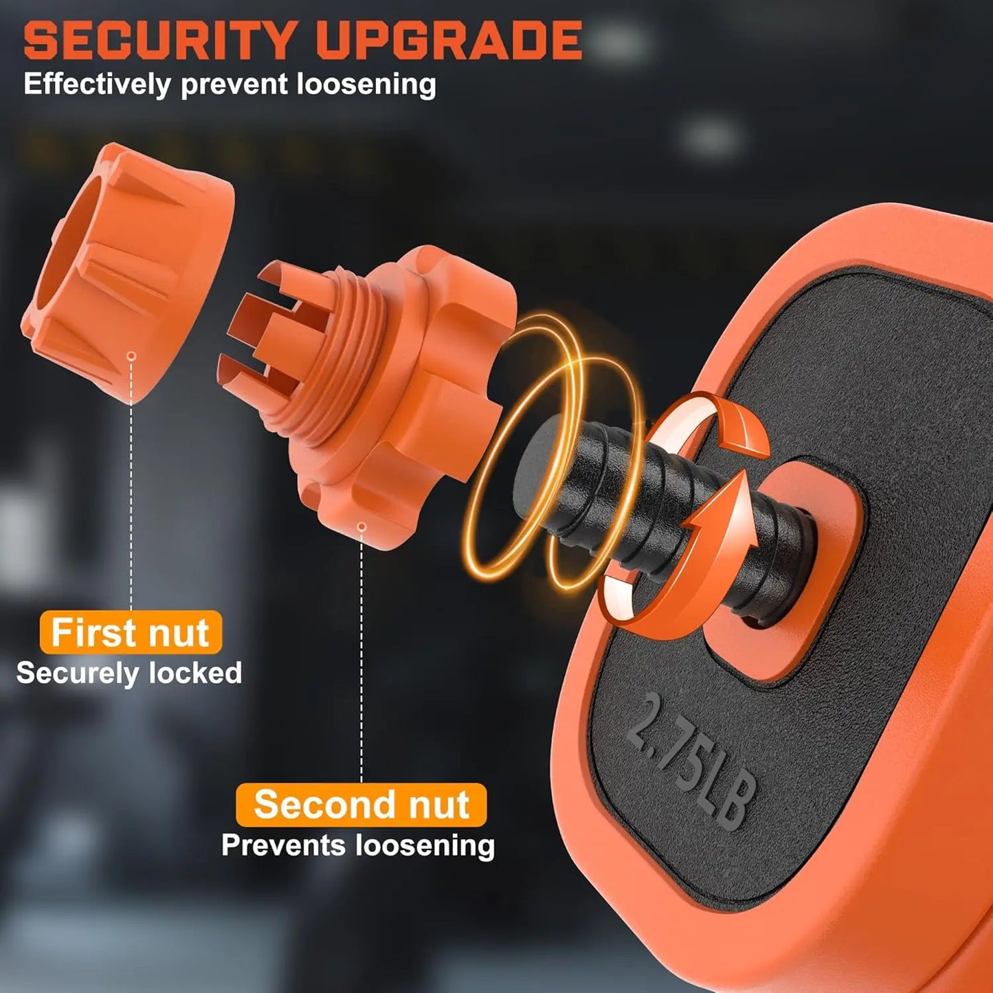 4 in1 Dumbbells Set for Home Gym