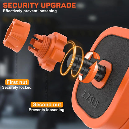 4 in1 Dumbbells Set for Home Gym