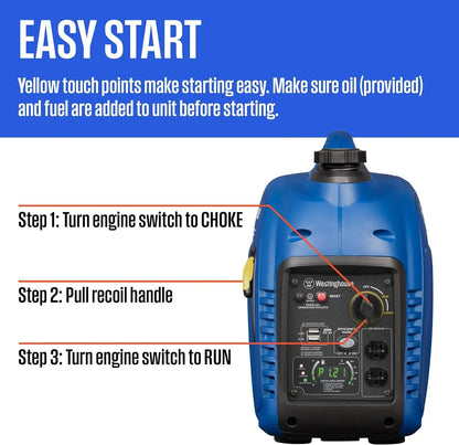 2800 Watt Outdoor Portable Inverter & Generator