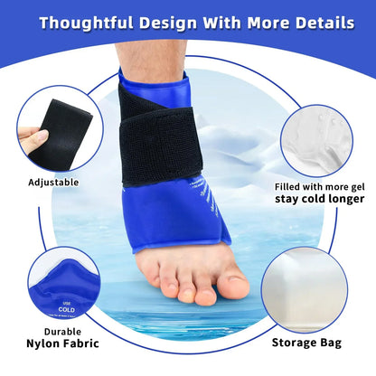 Ice Pack Wrap For Injuries