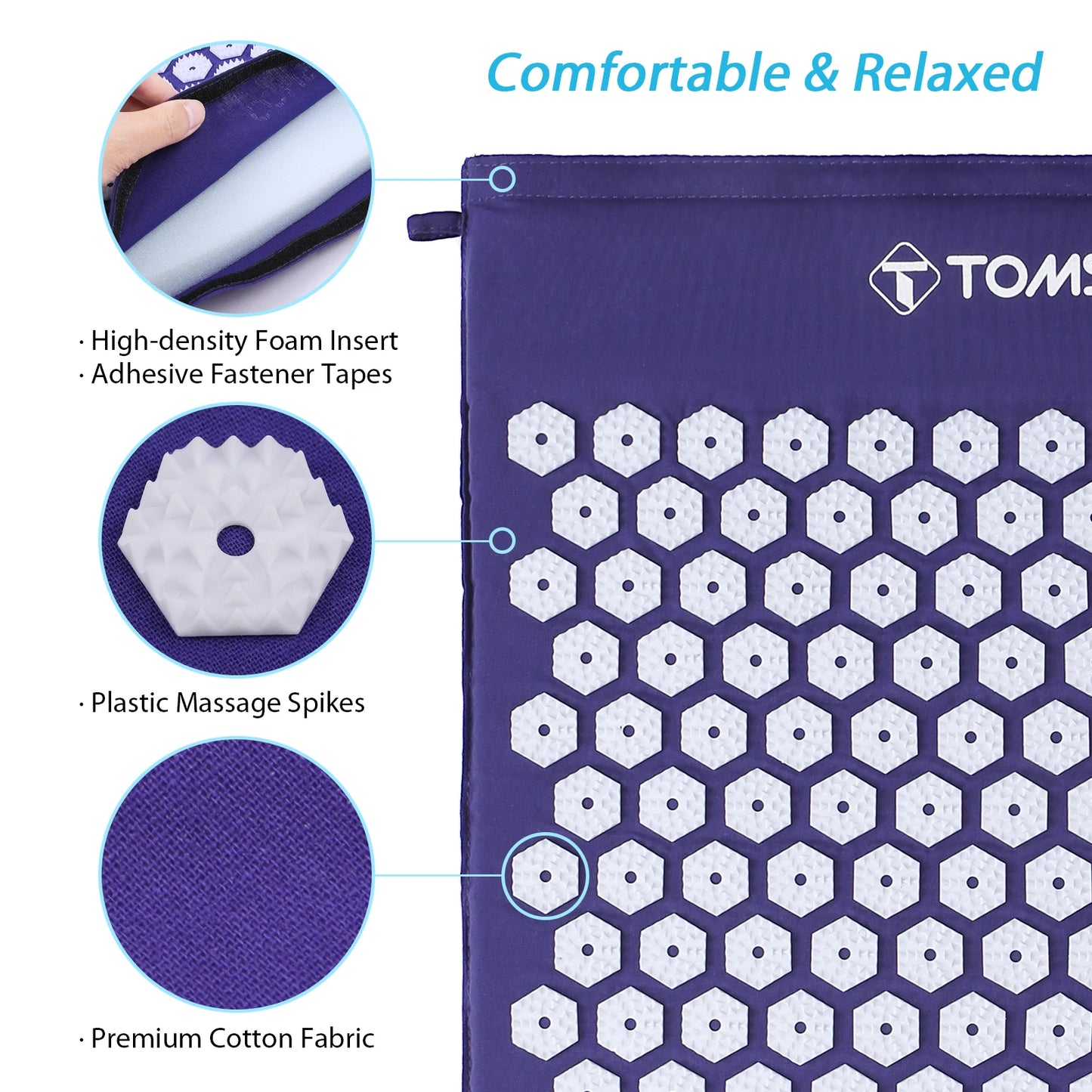 Acupressure Mat and Pillow