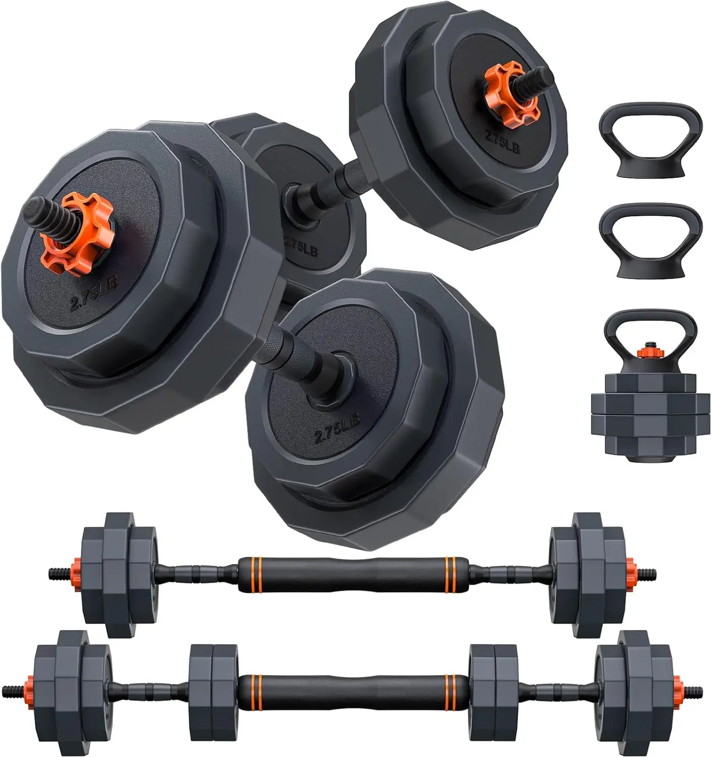 4 in1 Dumbbells Set for Home Gym