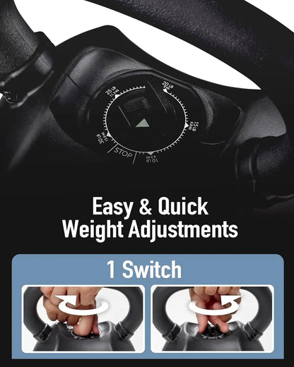30lb Adjustable Kettlebell