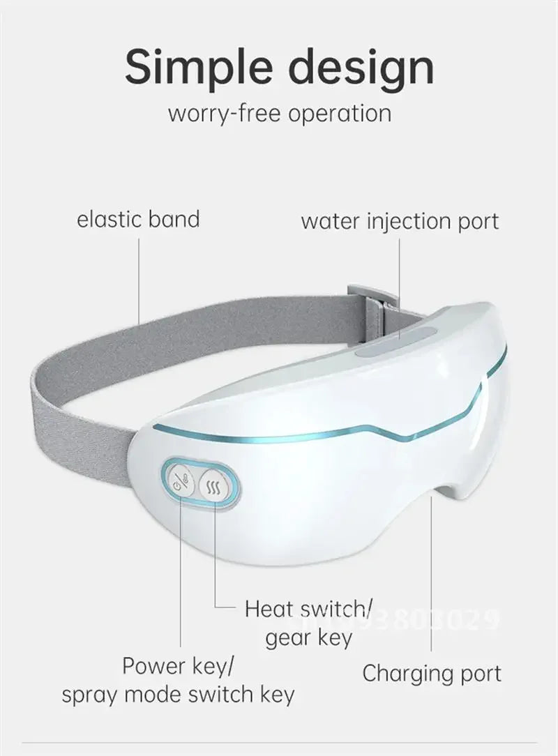 Eye Massager With Steam Mask