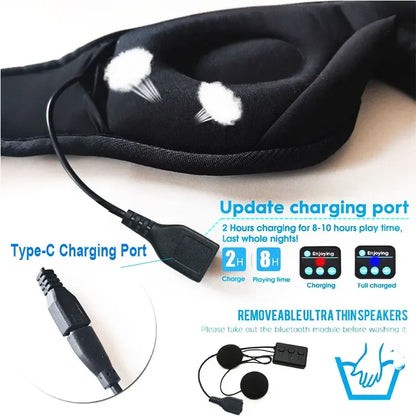 smart eye mask headphone
