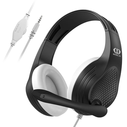 3.5mm Wired Over-Ear Headphones with Mic
