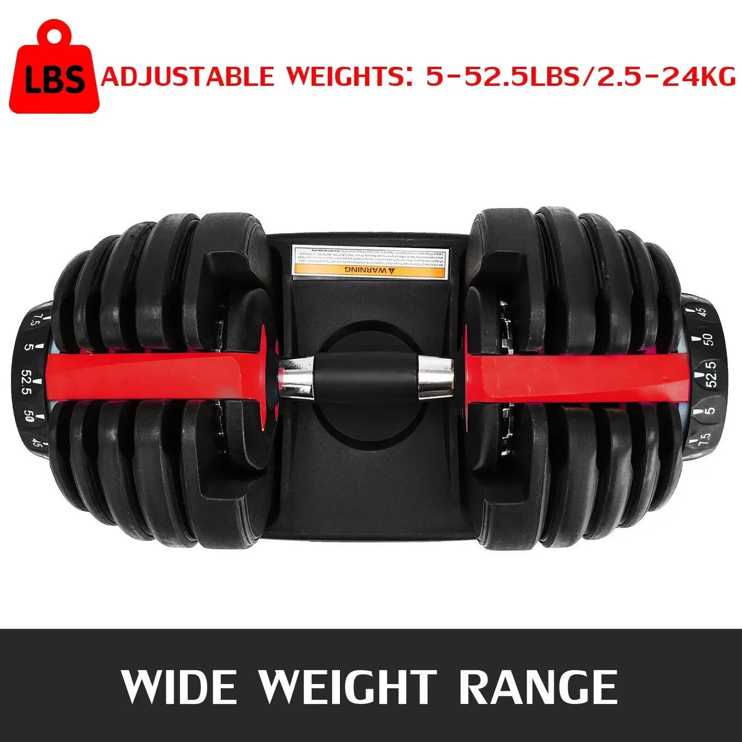 50lb Adjustable Dumbbell