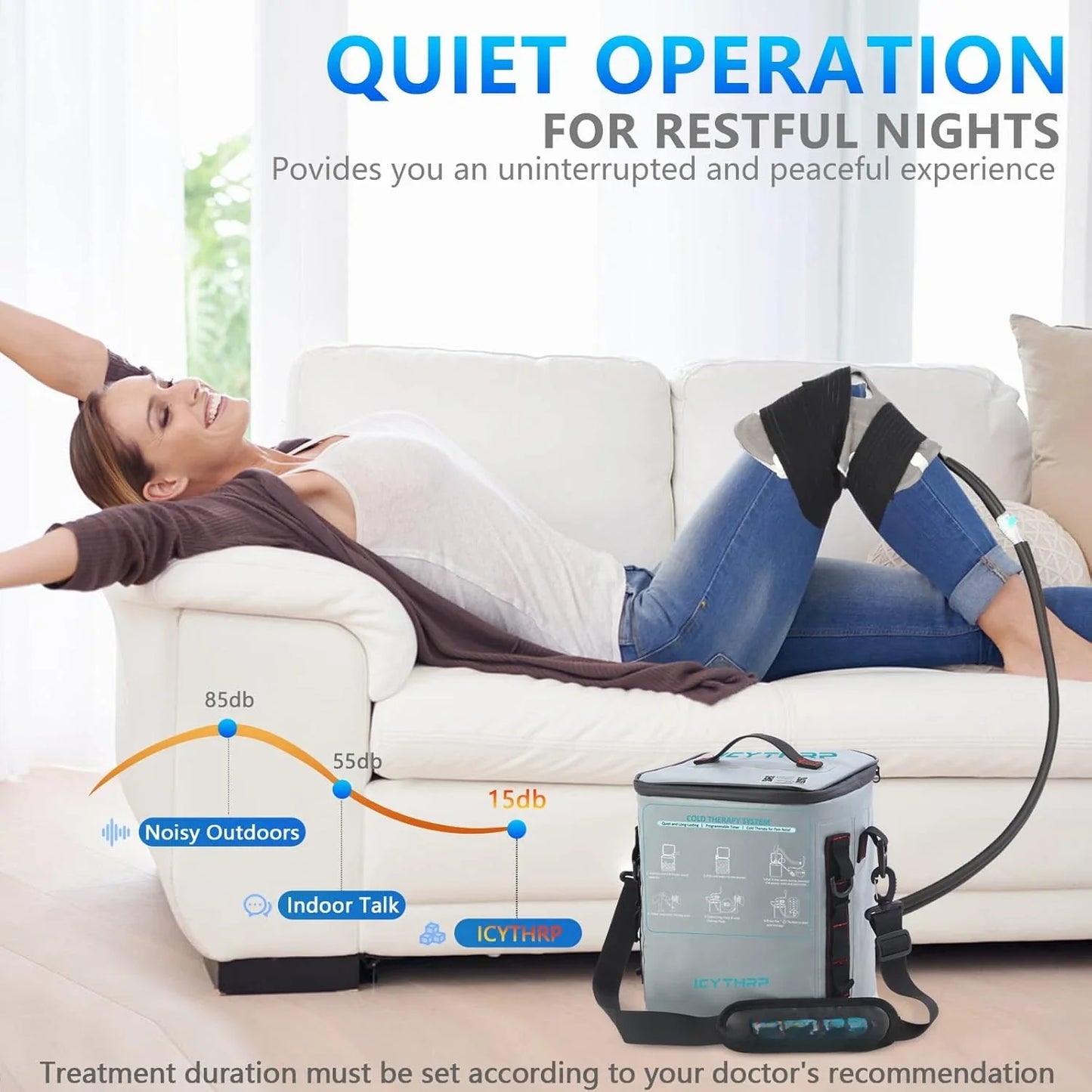Cold Therapy Machine with Programmable Timer