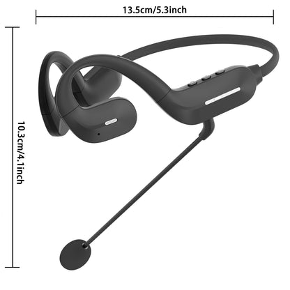 Open Ear Headphones with Mic