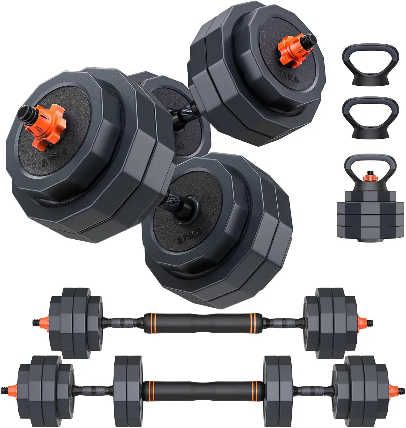 4 in1 Dumbbells Set for Home Gym