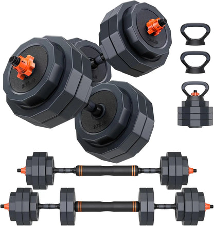 4 in1 Dumbbells Set for Home Gym