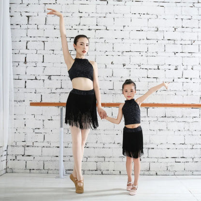 Girls Latin Dance Dress