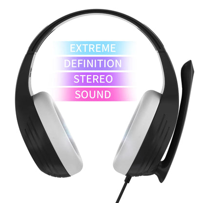 3.5mm Wired Over-Ear Headphones with Mic