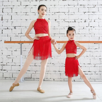 Girls Latin Dance Dress
