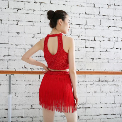 Girls Latin Dance Dress
