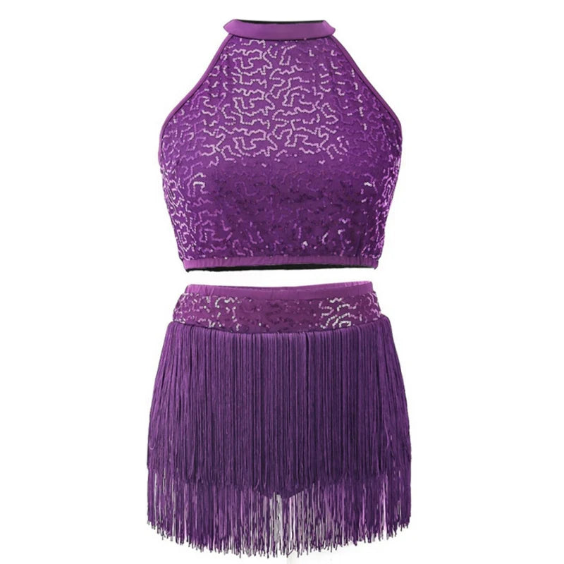 Girls Latin Dance Dress