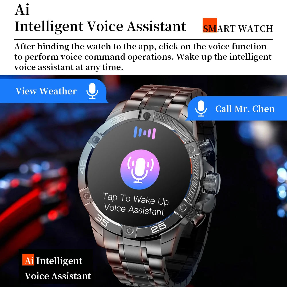 Rugged Military Smart Watch