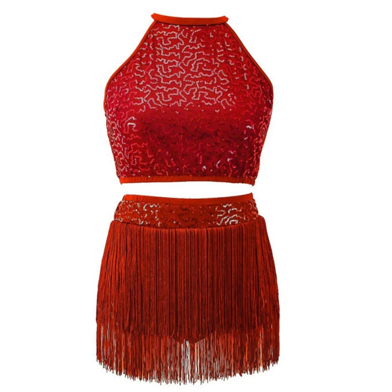 Girls Latin Dance Dress