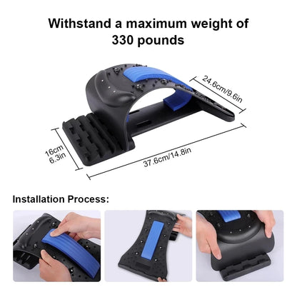 4-Level Adjustable Back Stretcher