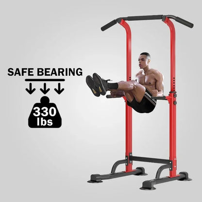 Power Tower Dip Station Pull Up Bar