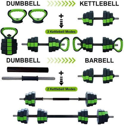 4 in 1 Adjustable Weight Set