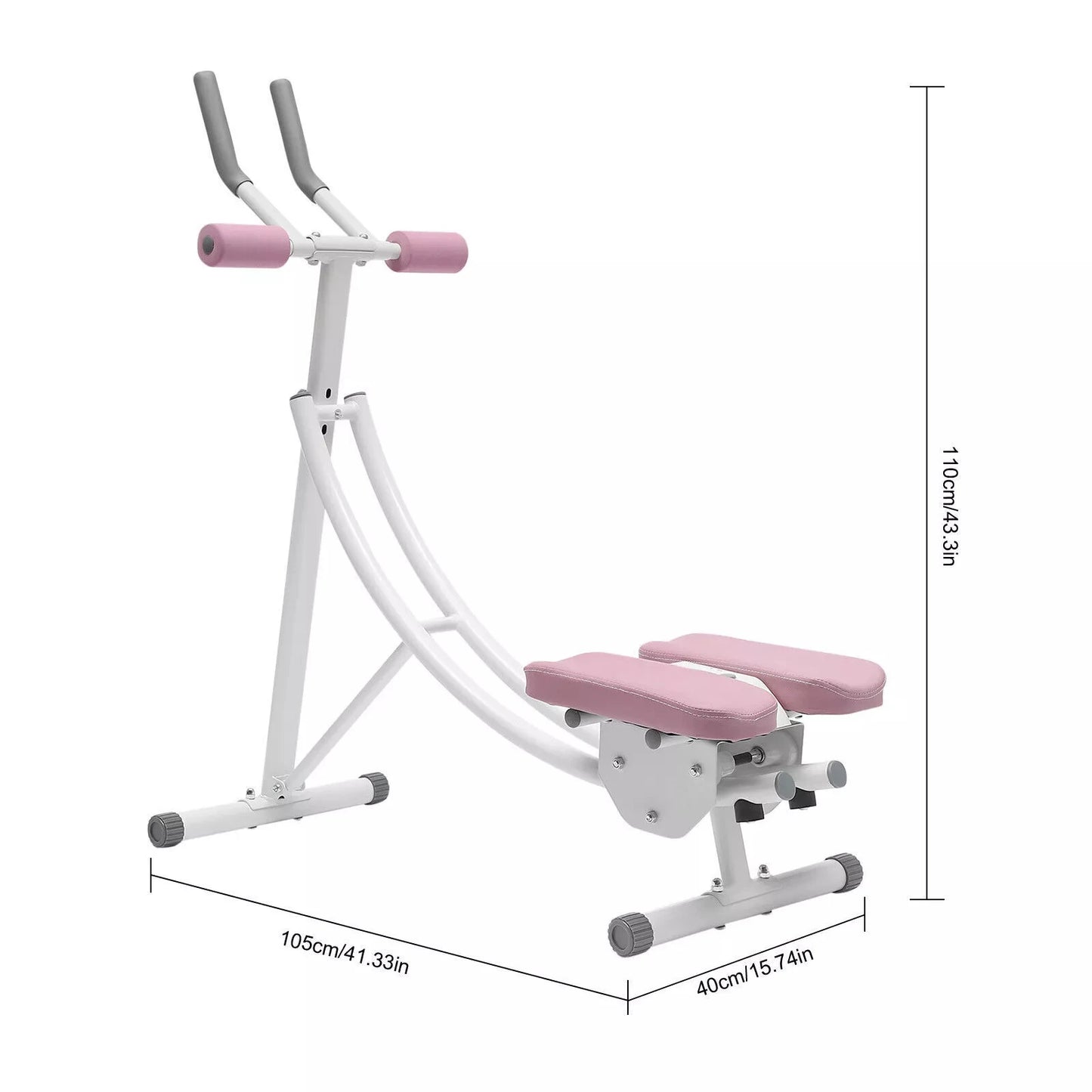 Dual-Track Abdominal Trainer