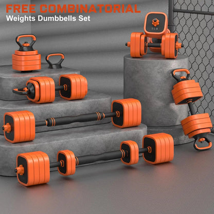 4 in1 Dumbbells Set for Home Gym