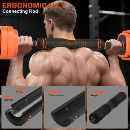 4 in1 Dumbbells Set for Home Gym