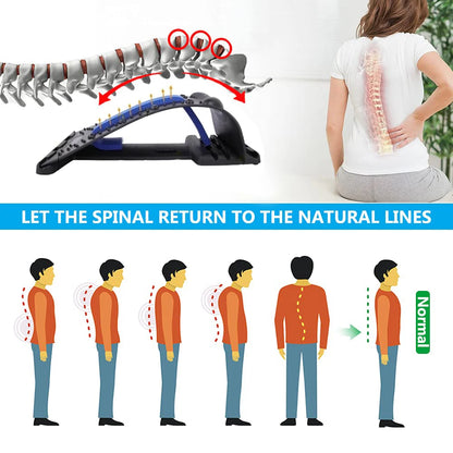 4-Level Adjustable Back Stretcher