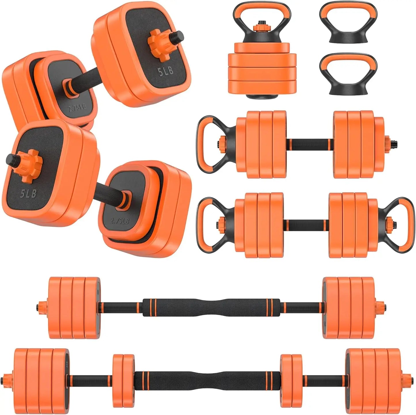 4 in1 Dumbbells Set for Home Gym