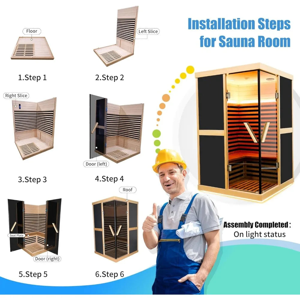 2-Person Far infrared sauna