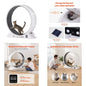 Cat Exercise Wheel with Pedometer