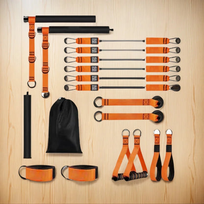 Pilates Bar Kit with Resistance Bands