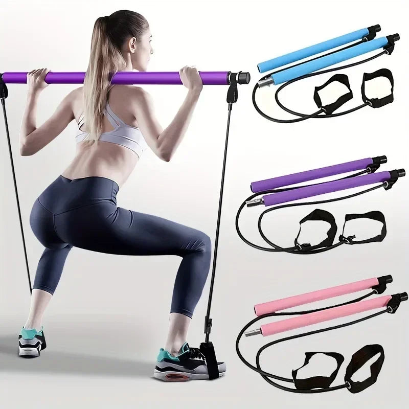 Pilates Bar Resistance Band Kit