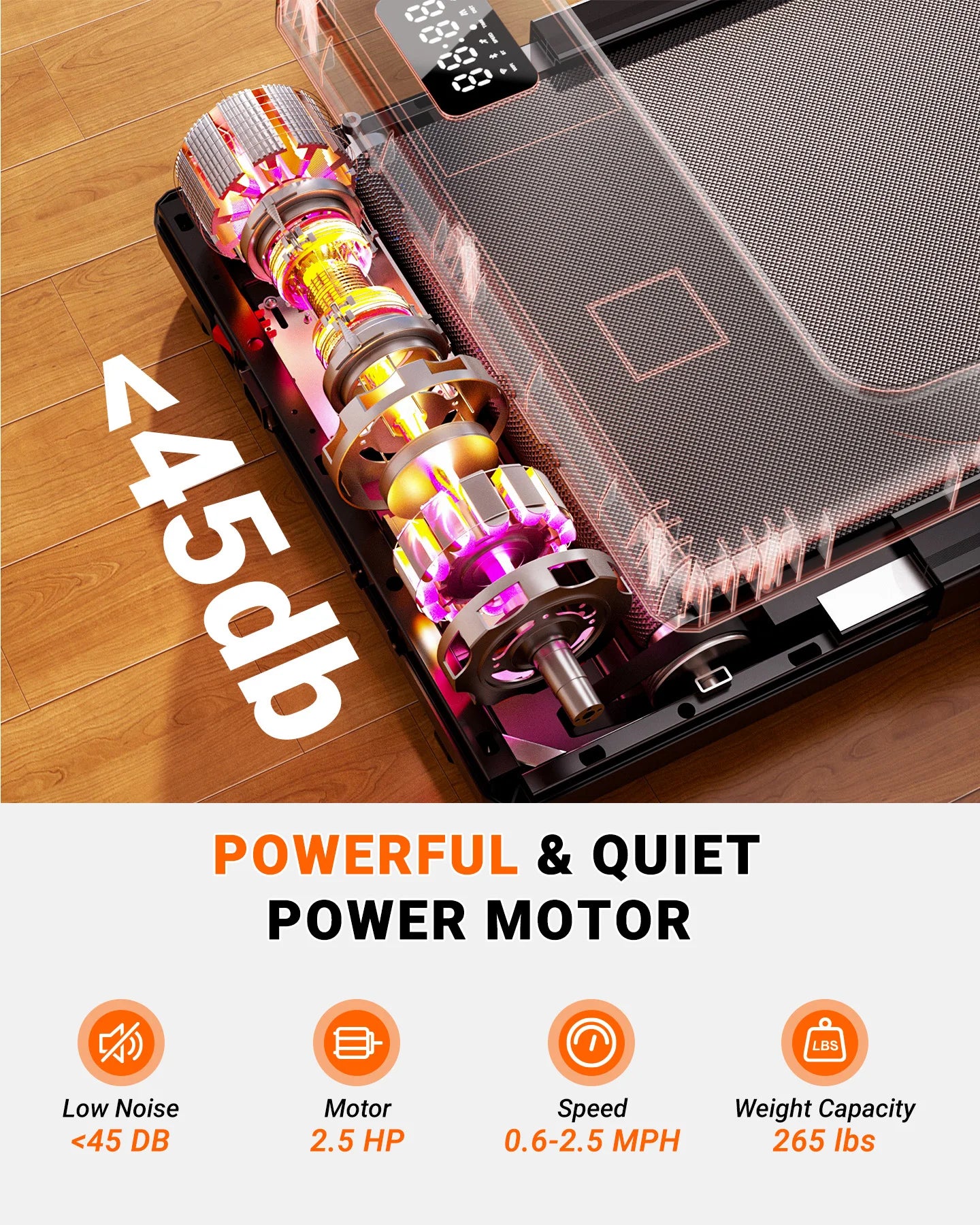 Walking Pad Under Desk Treadmill